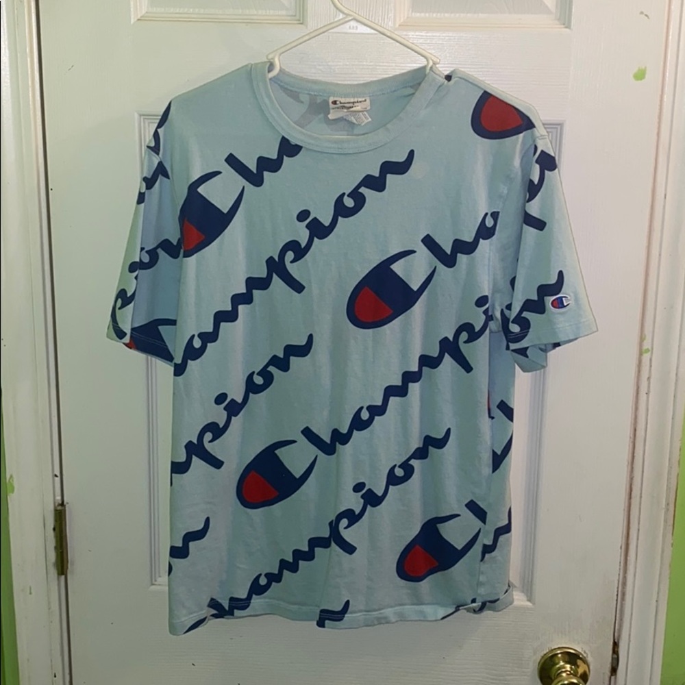 Champion Diagonal Script Heritage Tee